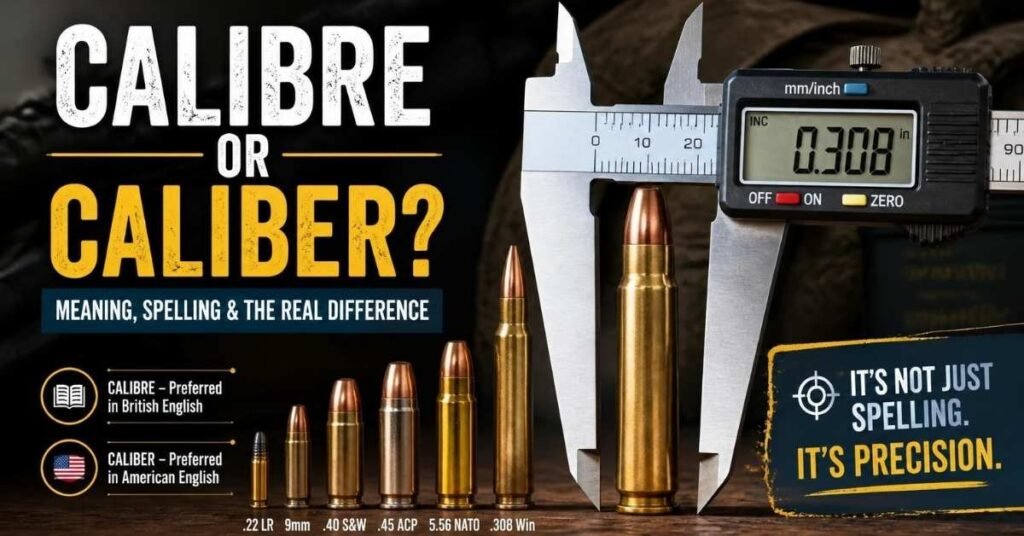 Caliber or Calibre – Quick Answer