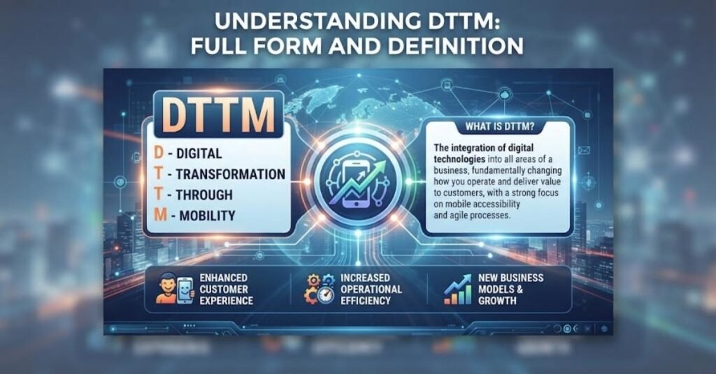 DTTM Full Form and Definition
