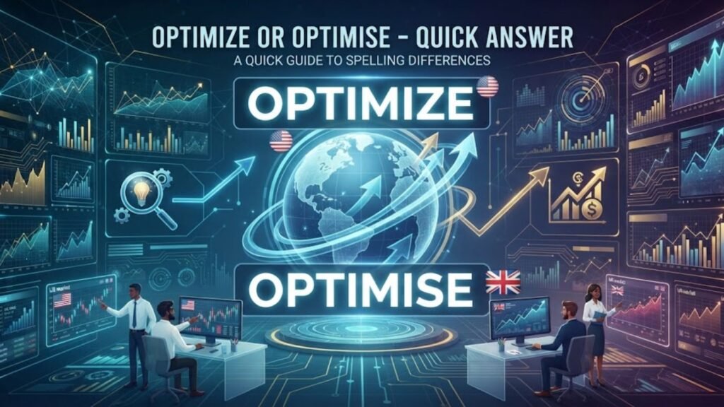 Optimize or Optimise – Quick Answer