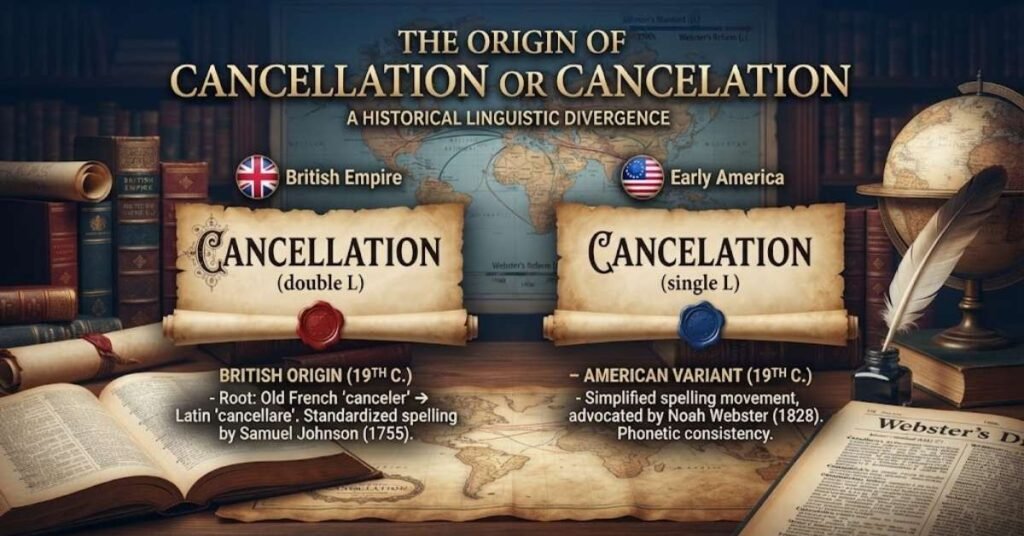 The Origin of Cancellation or Cancelation