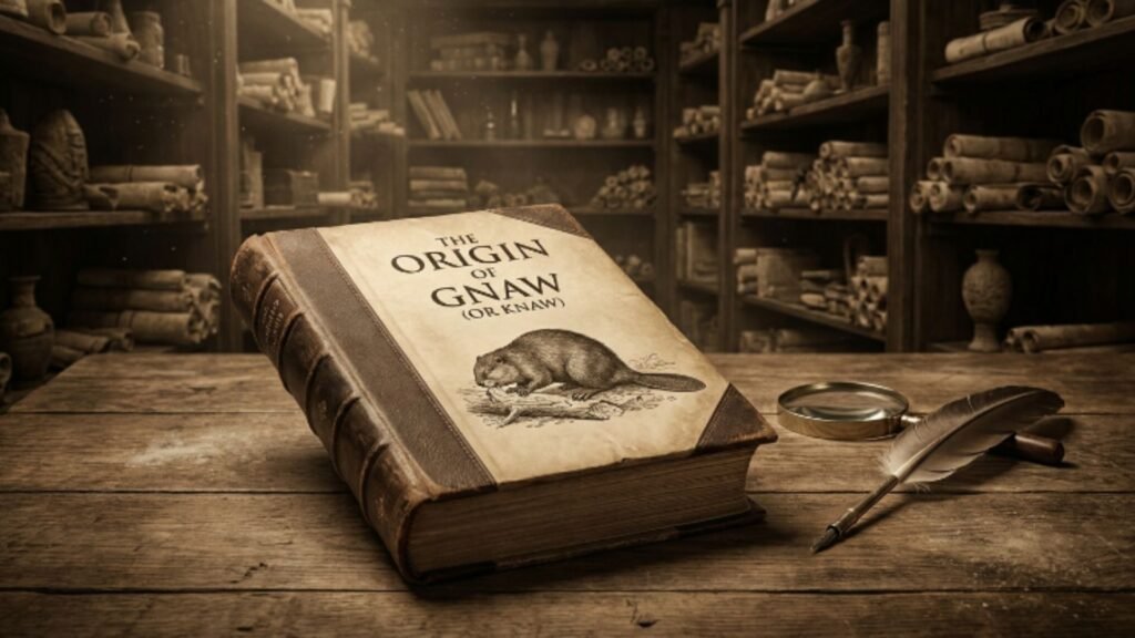 The Origin of Knaw or Gnaw