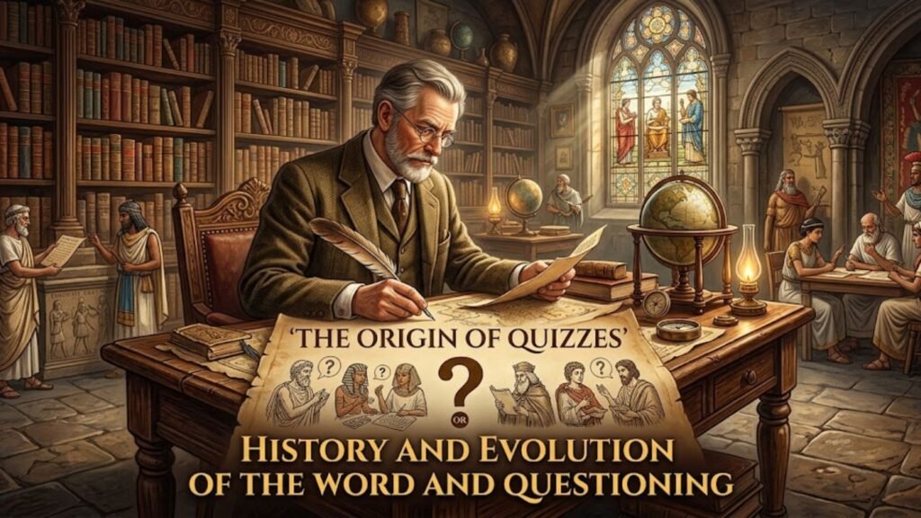 The Origin of Quizes or Quizzes