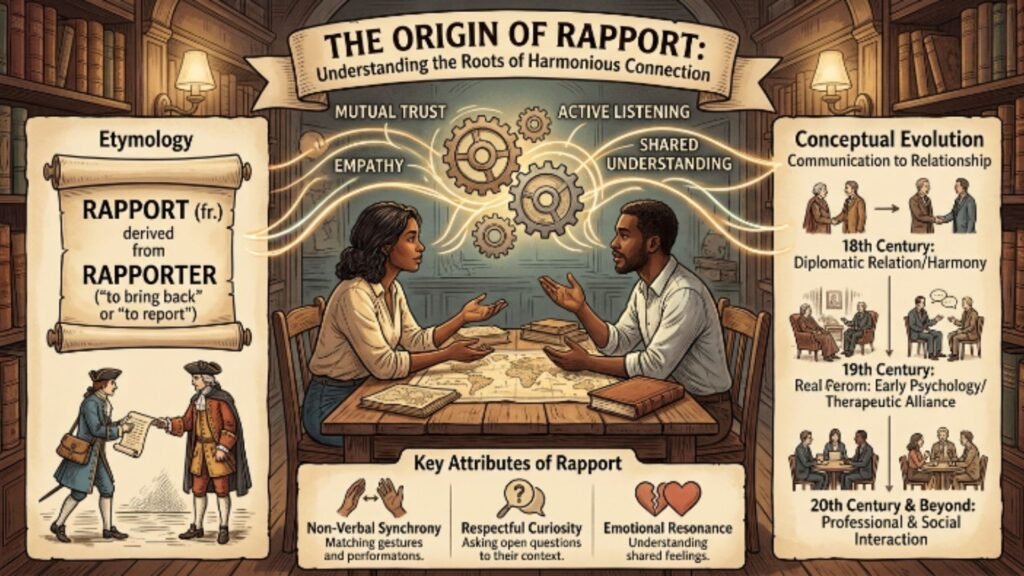 The Origin of Repore or Rapport